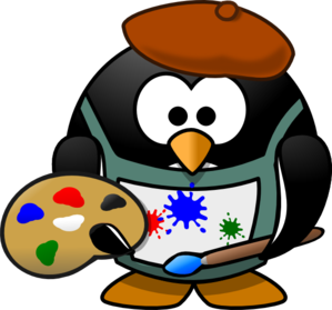 299x279 Penguin Clipart Sport