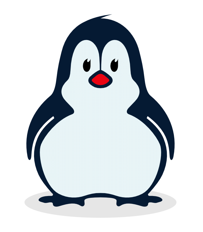 699x800 Penguin Cartoon Cliparts