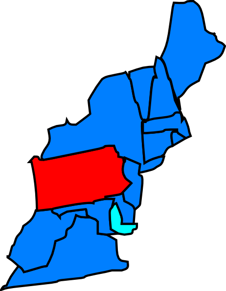 462x596 Pennsylvania Clip Art