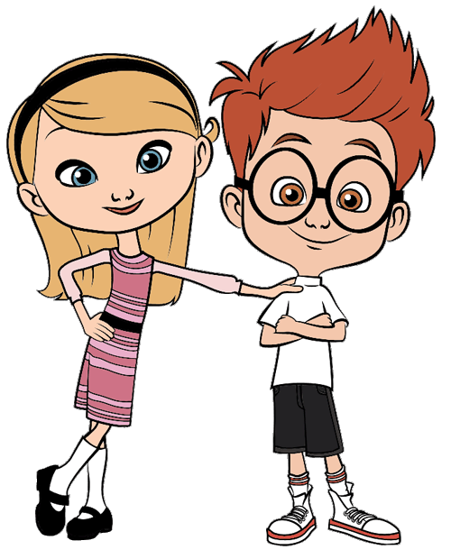 500x620 Mr. Peabody And Sherman Clip Art Cartoon Clip Art