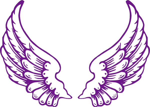 600x428 Our Purple Wings. Free Clip Art