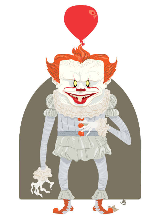 620x868 Andrew Barr's Monstars Pennywise The Dancing Clown