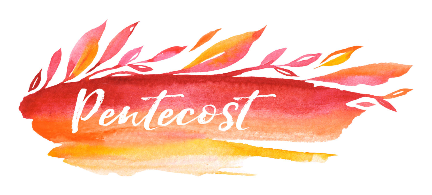 1500x676 Pentecost Banner, Printable Art, Instant Download, Christian Art