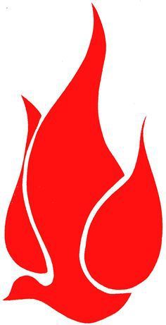 236x461 Pentecost Flame.jpg Bible Journaling