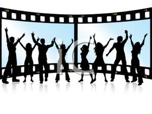 300x225 A Group Of People Dancing In Front Of A Filmstrip