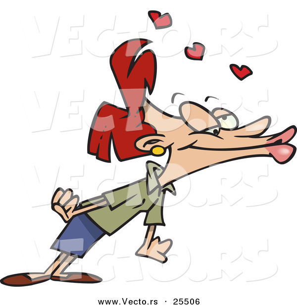 600x620 Kiss Clipart Her