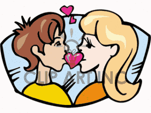 300x225 Top 85 Kiss Clip Art