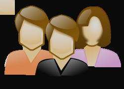 250x180 Clip Art People Group