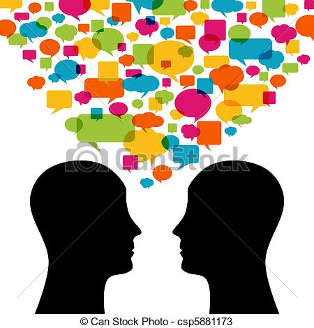 450x470 People Talking Vectors