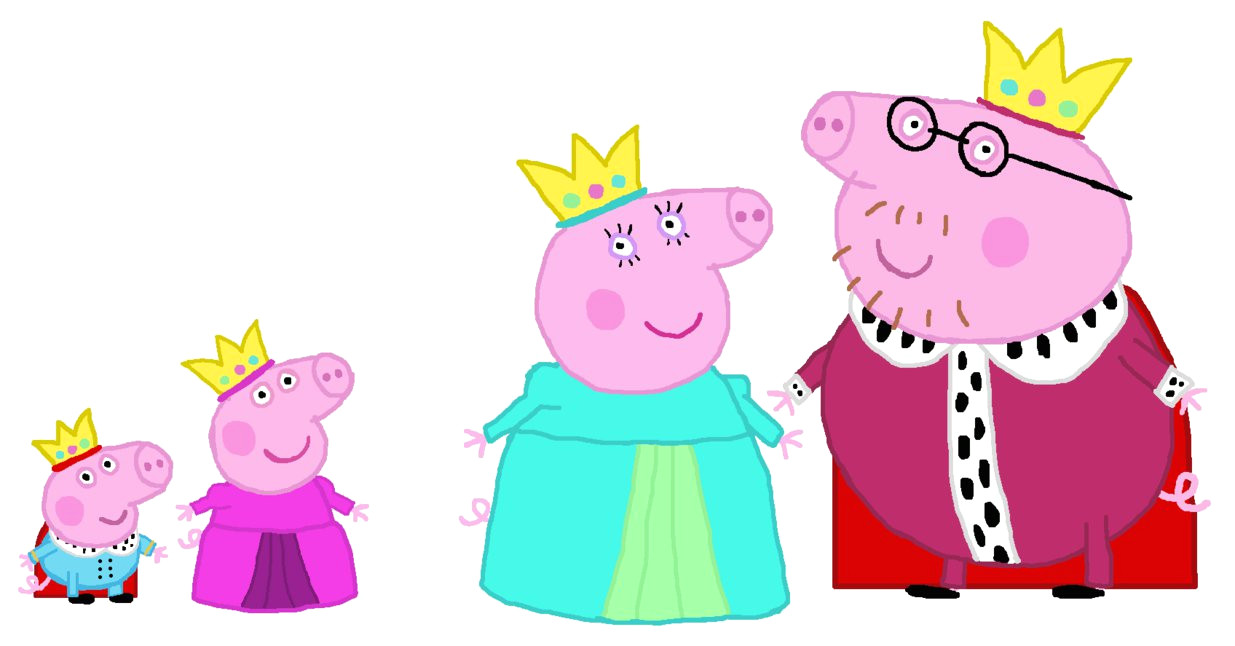 1235x646 Peppa Pig Family Logo Transparent Png Clip Art Image Png M