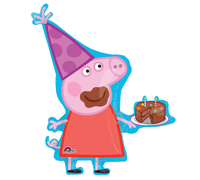 700x629 33pkg Hbd Peppa Pig