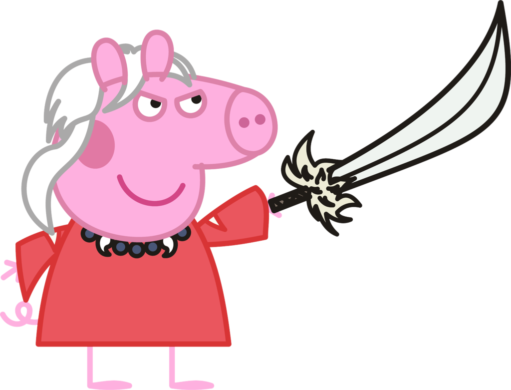 1024x781 Peppa Pig As Inuyasha By Ncontreras207