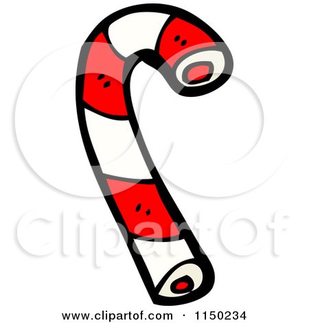450x470 Cartoon Of Peppermint Christmas Candy Canes