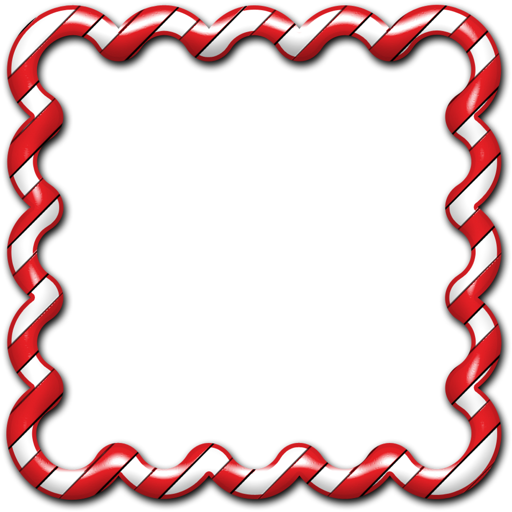 1000x1000 Candy Cane Border Clip Art 101 Clip Art