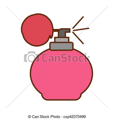 450x470 Retro Fragrance Bottle Icon Vector Illustration Graphic Eps