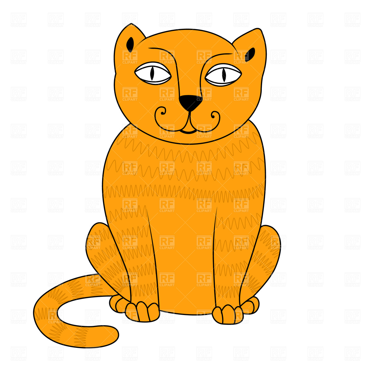 1200x1200 Sitting Cat Clipart 101 Clip Art