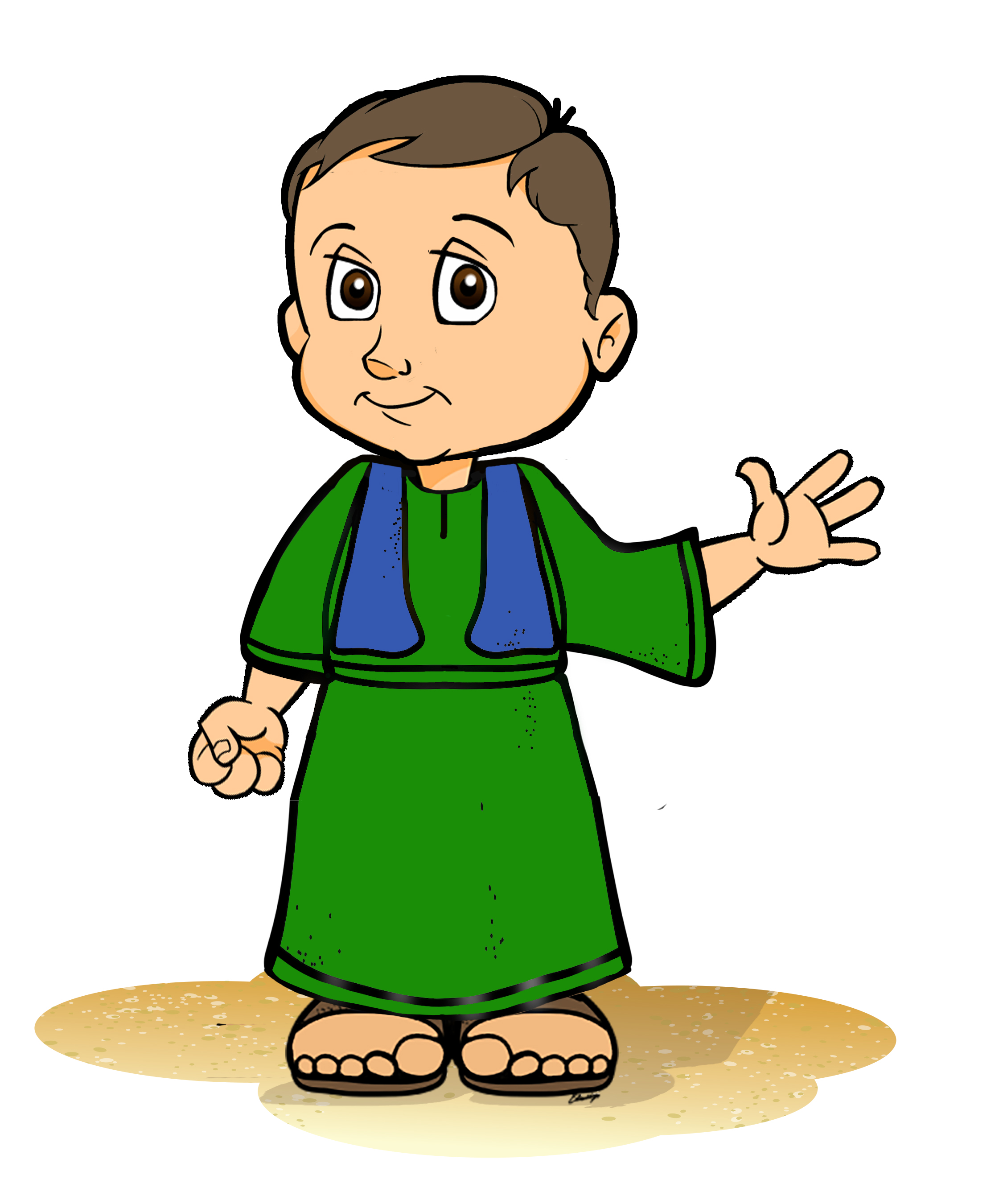 2250x2700 Bible Characters Clipart