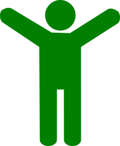 246x299 Green Man Clip Art