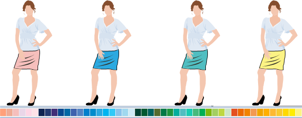 619x242 Vector People Clip Art, Free Download