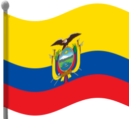 263x242 Ecuador Flag Waving Clip Art Download
