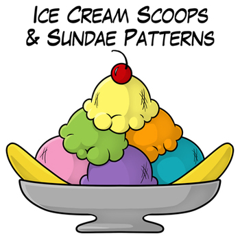 350x350 Banana Split Clipart Ice Cream Sundae Bar