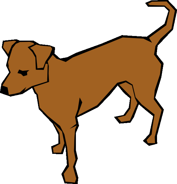 576x598 Clip Art Dog Clipart Image