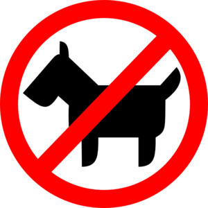 300x300 No Pets Clipart Transparent Collection