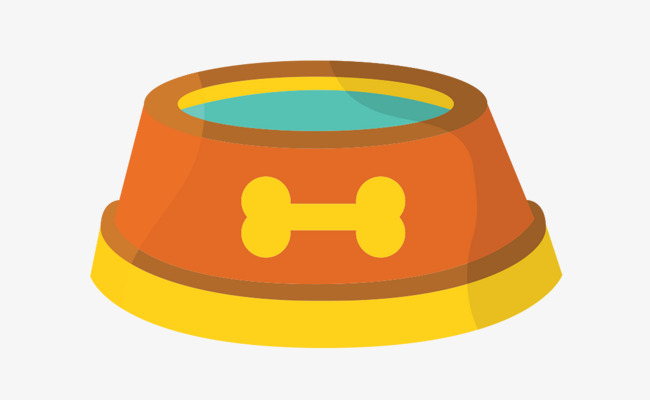 650x400 Cartoon Pet Dog Water Tray, Pet Supplies, Pet Food Plate, Drinking