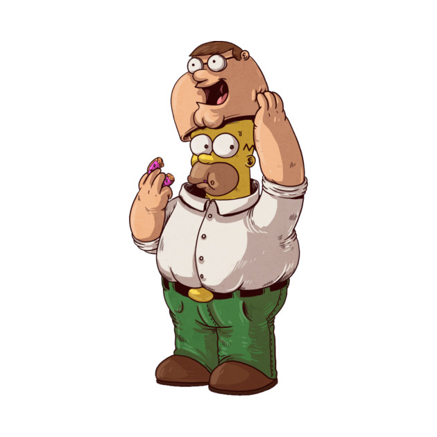 630x630 Homer Jay Simpson Is Peter Griffin