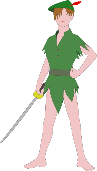 336x590 Nkasp Peter Pan By Nkasp Clip Art Free Vector 4vector