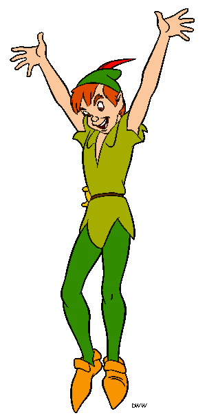 301x610 Peter Pan Clip Art Disney Clip Art Galore