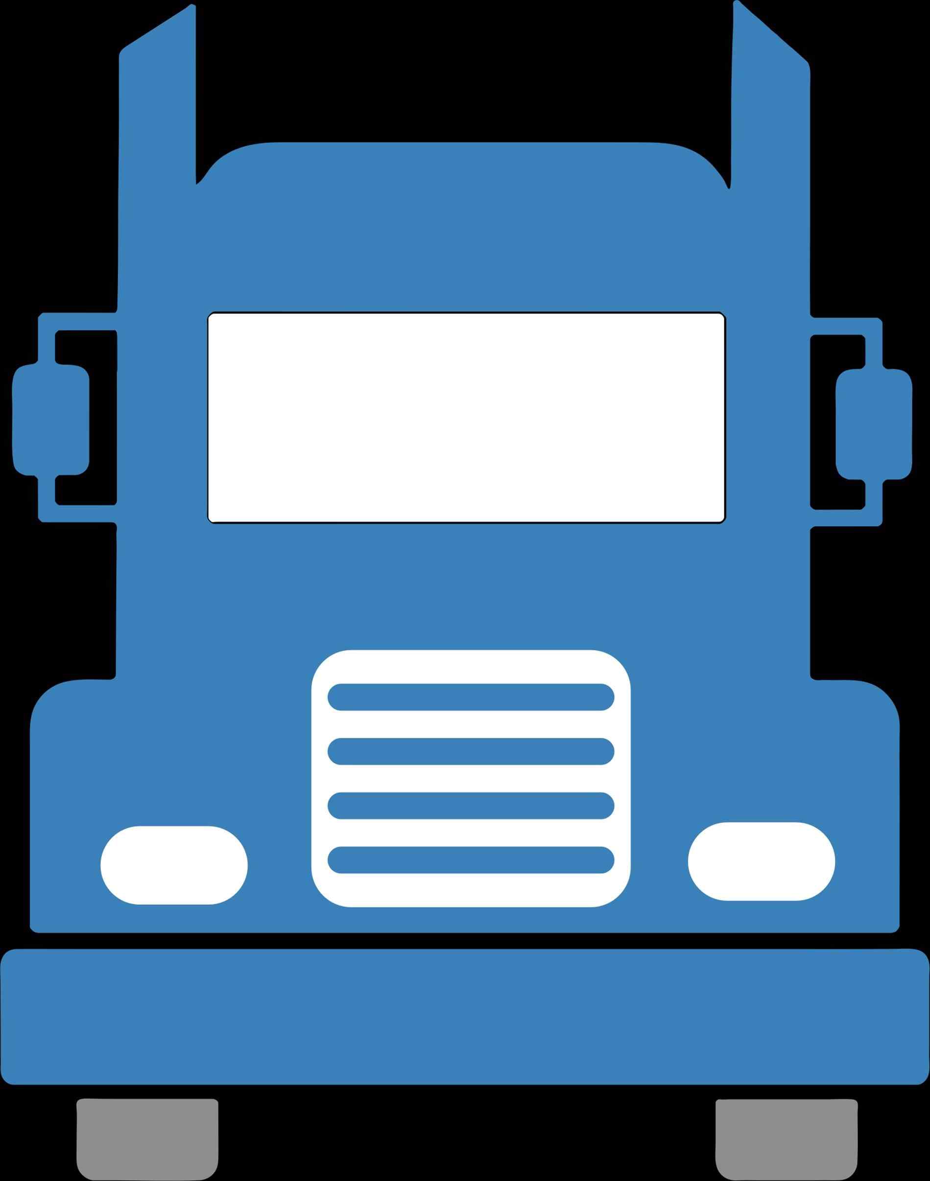 1899x2412 Free Semi Truck Front View Clipart S Download Clip Art