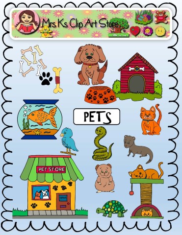 371x480 Small Pets Clipart