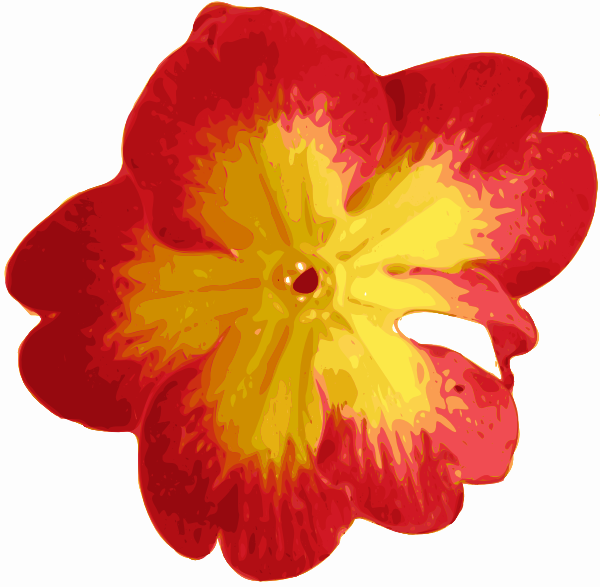 600x587 Flower Pedals Clip Art