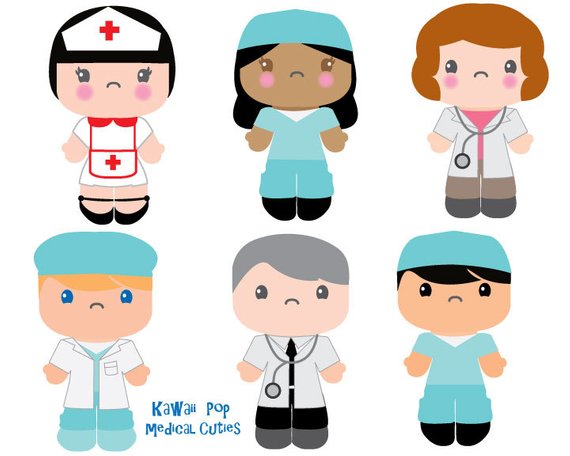 570x456 Cute Kids Clipart Kawaii Clip Art Nurse Doctor Clipart