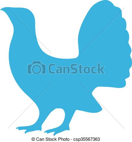 439x470 Wild Pheasant Animal Flat Vector Silhouette And Wild Animal