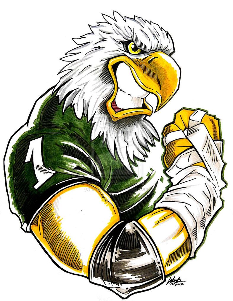 787x1014 Philadelphia Eagles Mascot (Swoope Remake) By Bbsketch