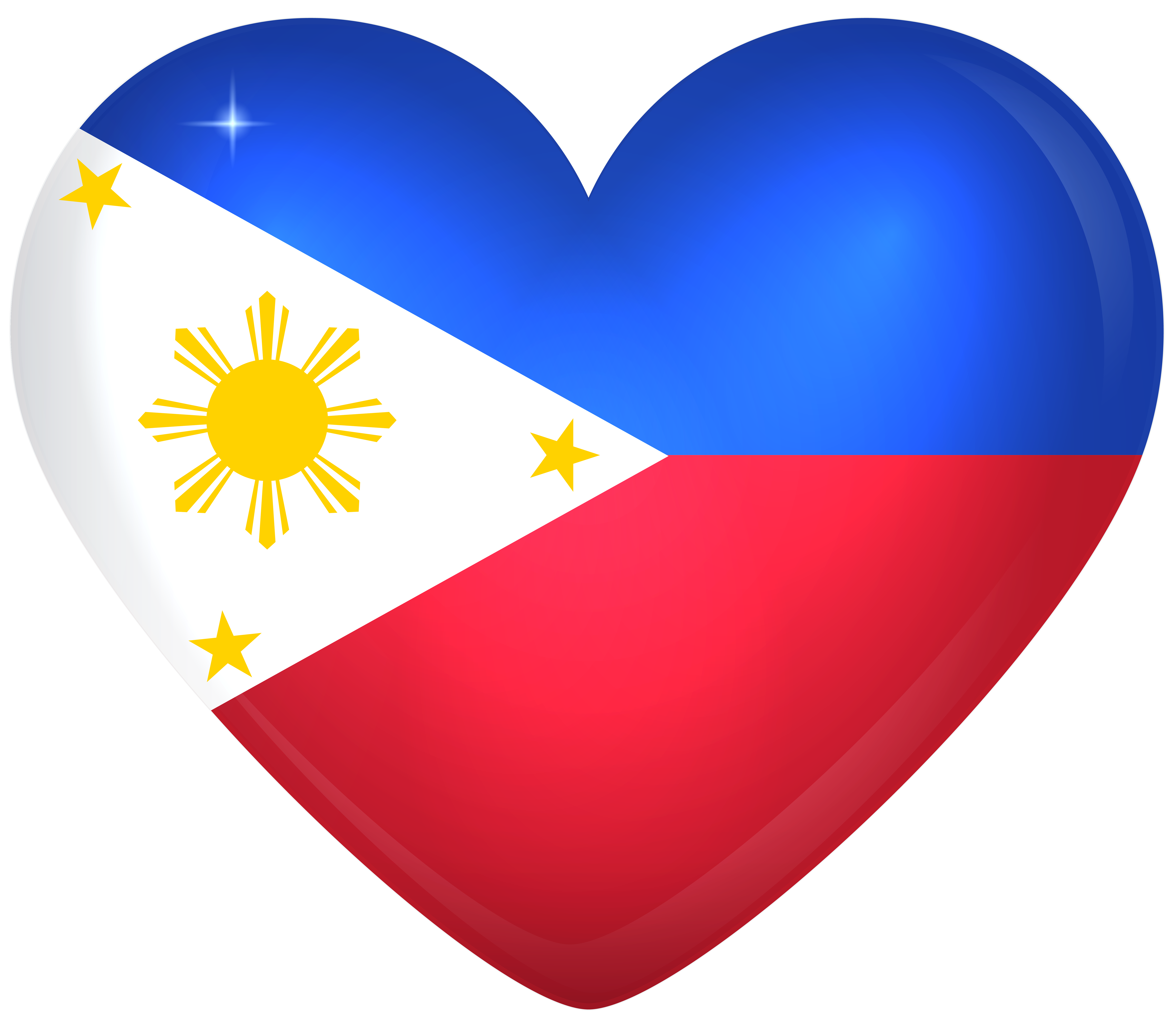 6000x5196 Philippines Large Heart Flagu200b Gallery Yopriceville