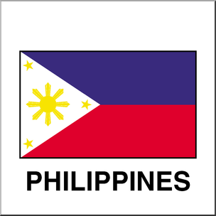 304x304 Clip Art Flags Philippines Color I Abcteach