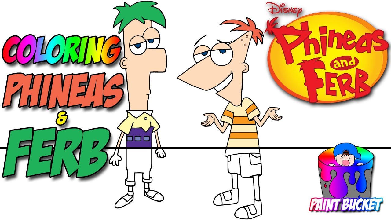 1280x720 Phineas And Ferb New Coloring Page