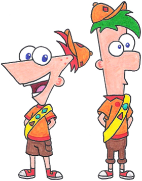 280x358 Phineas And Ferb As Fireside Boys By Nintendomaximus