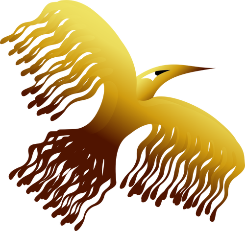 500x472 Phoenix Bird Design Vector Illustration Public Domain Vectors
