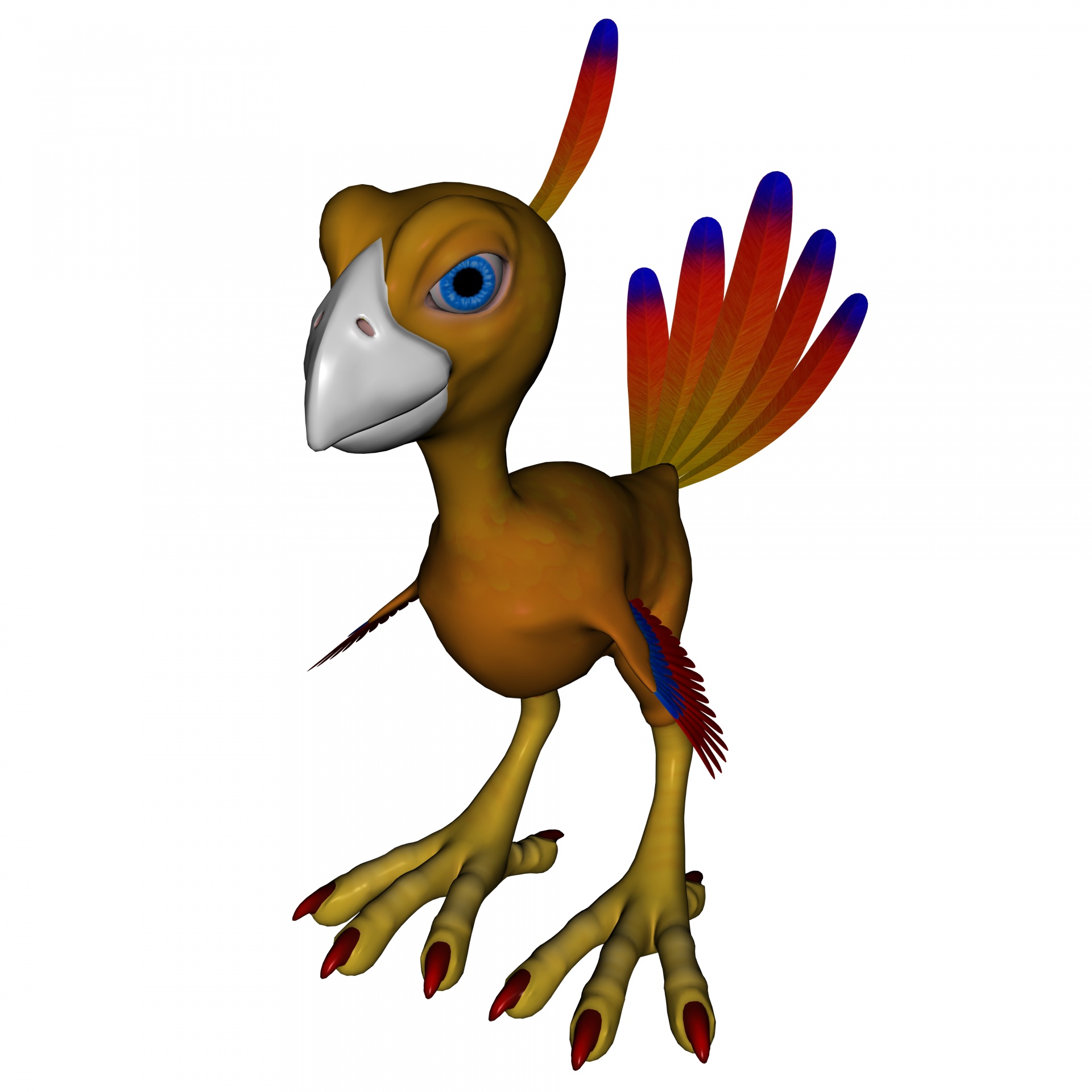 1920x1920 Cartoon Phoenix Free Stock Photo