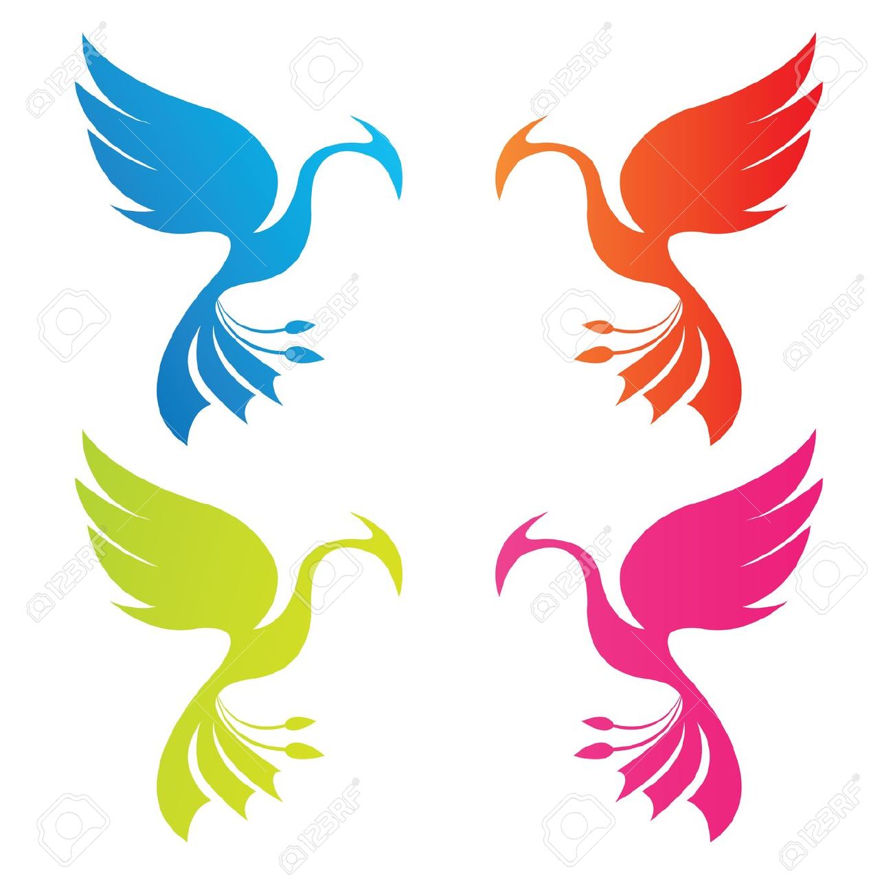 1300x1300 Pheonix Bird 123rf Clipart