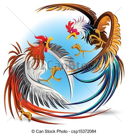 450x470 Cock Fighting Vector Clip Art Royalty Free. 178 Cock Fighting