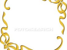 220x165 Gold Frame Clipart Gold Border Frame Transparent Clip Art Image