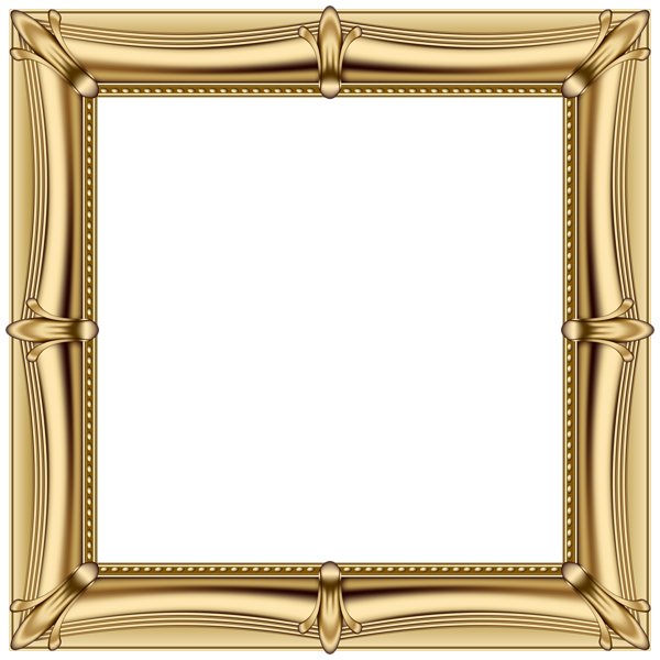 600x600 Gold Frame Png Transparent Clip Art Imageu200b Gallery Yopriceville