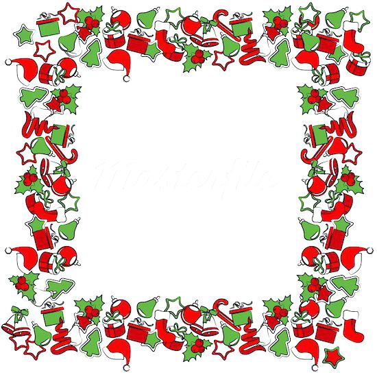 550x550 Christmas Frame Clip Art A Sampler 3 Web Albums Merry Christmas