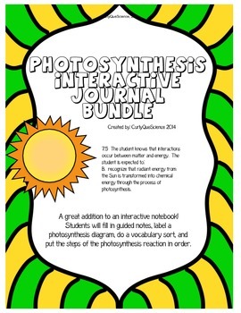 270x350 Photosynthesis Guided Notes Andor Cloze By Curly Que Science Tpt