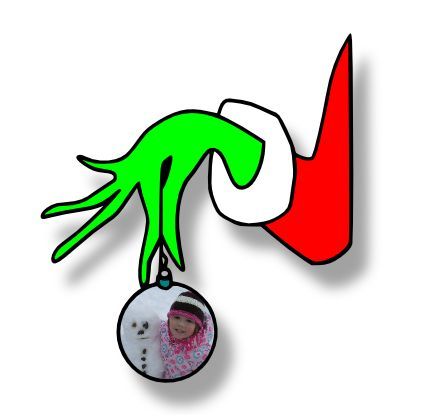 421x417 Grinch Hand Clipart